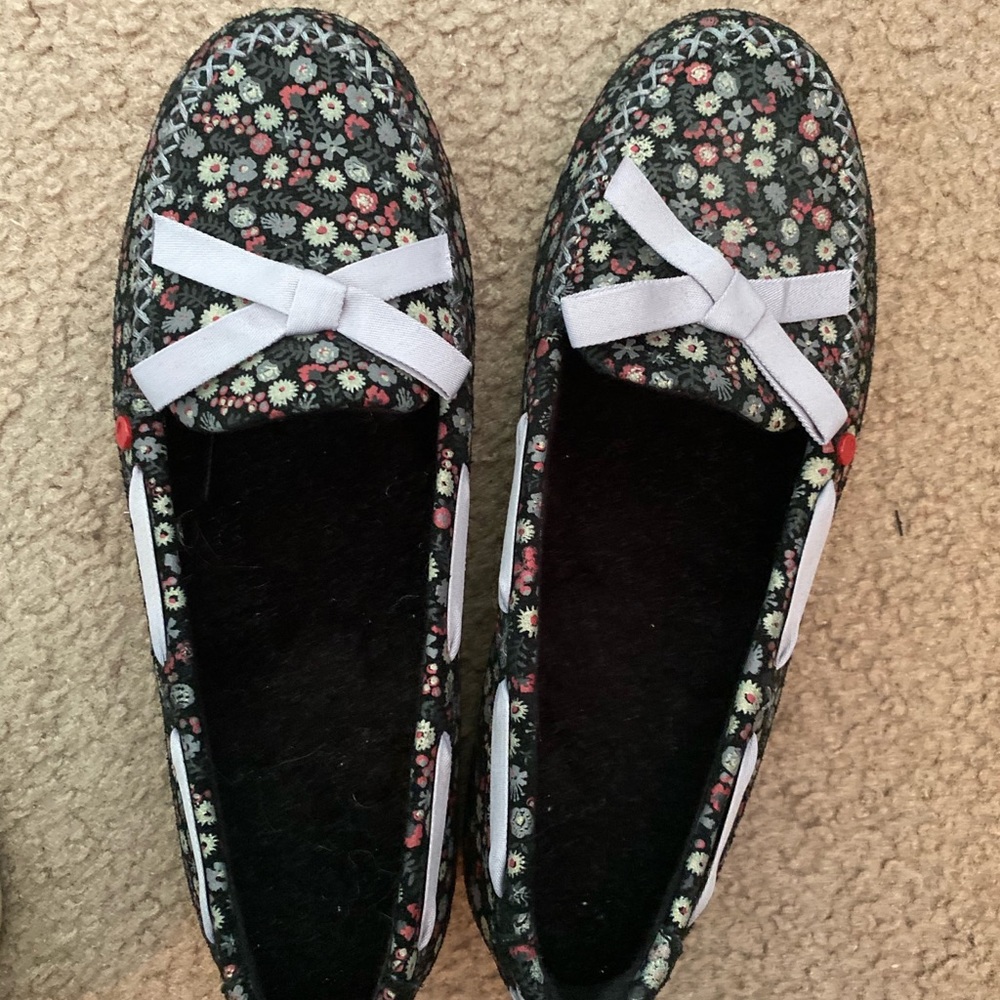 Floral Ugg slippers